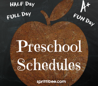 preschool-schedule