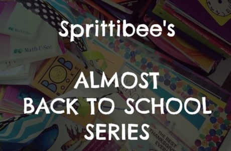 Sprittibee's Almost Back to School Series