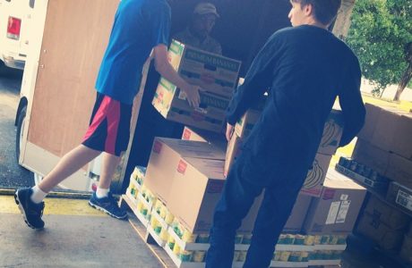Food Pantry Loading