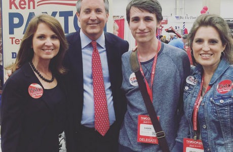 Ken Paxton and his Pistol Packin' Mama