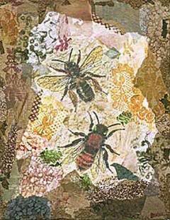 Honeycomb Bees by Annabel Hewitt