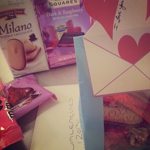 Happy Valentine's Day! #chocolate #love #valentine #hearts