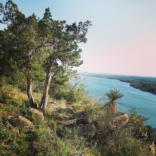 Colorado River in the Texas Hill Country near Marble Falls #Igtexas