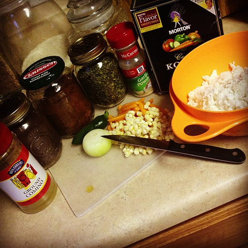 Spanish Rice -- or TexMex Rice -- is also happening. #foodie #igtexas #mexicanfood