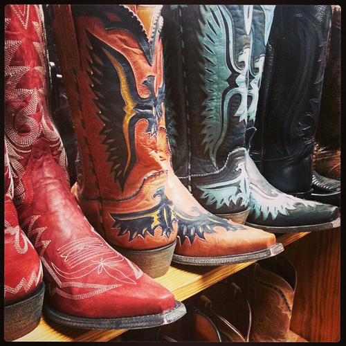 Be still my achy breaky cowgirl heart #boots