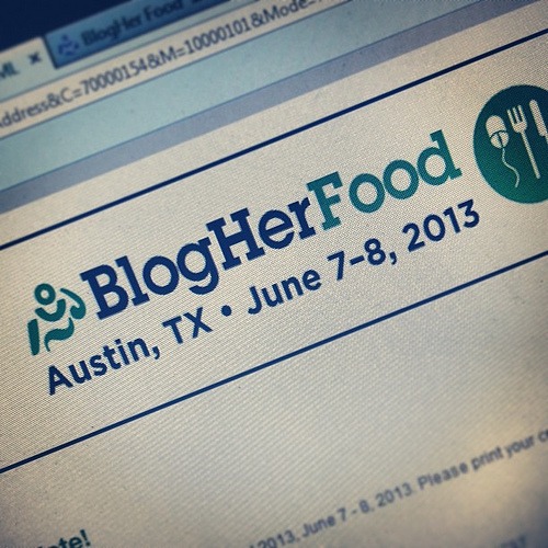 Here I come! #blogherfood #yummy!