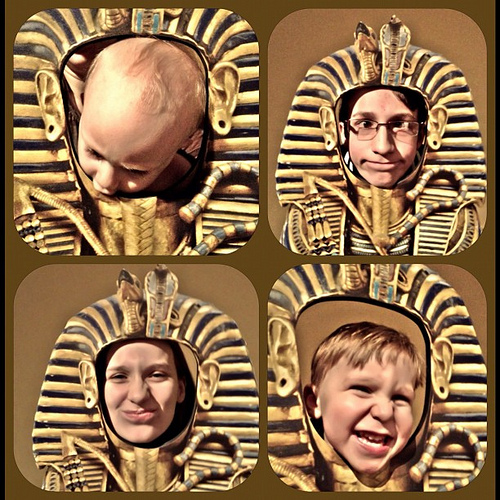 My 4 #egyptmania #kingtut