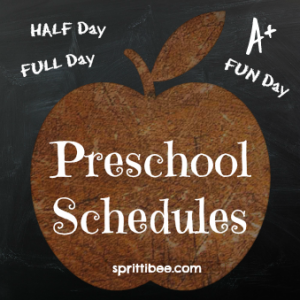 preschool-schedule