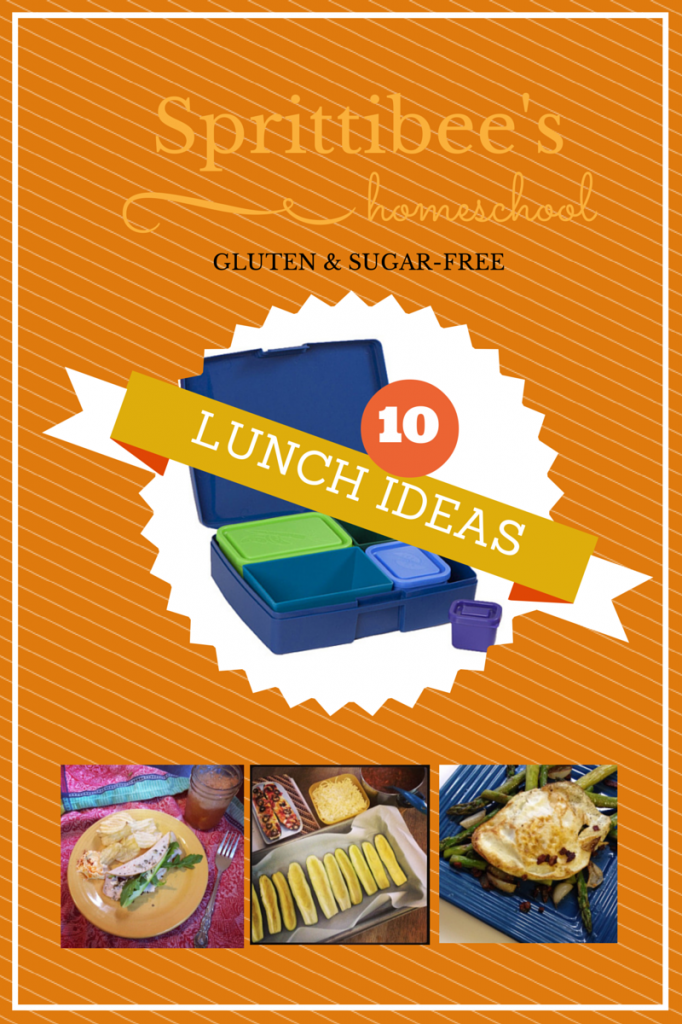 Gluten & Sugar Free Lunch Ideas