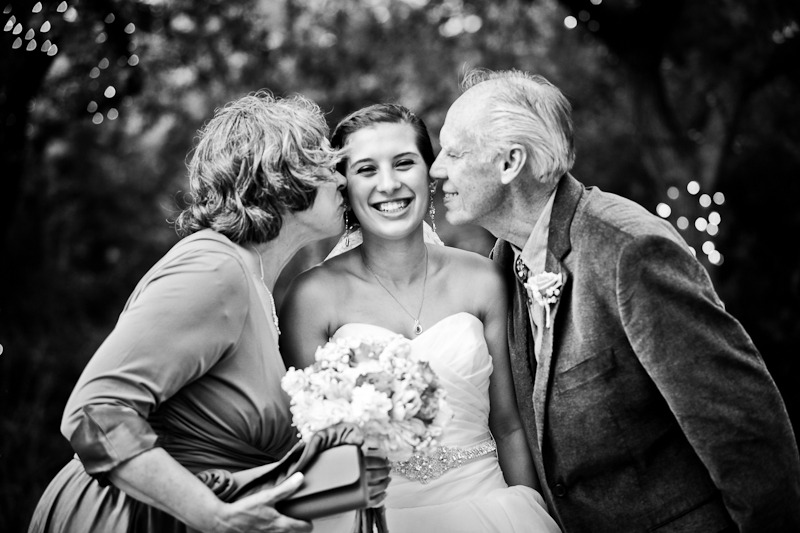 Grandparents' Kiss by Sprittibee, Austin Wedding Photographer