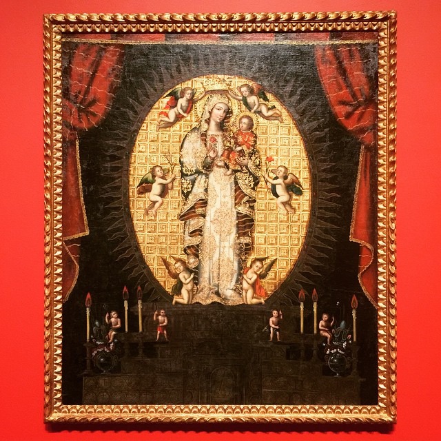 Our Lady of La Antiqua - 17-18th Century, Unknown at Blanton Museum of Art Austin