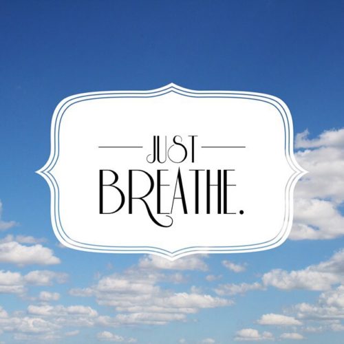 What a Homeschool Mama Needs : A Reminder to BREATHE