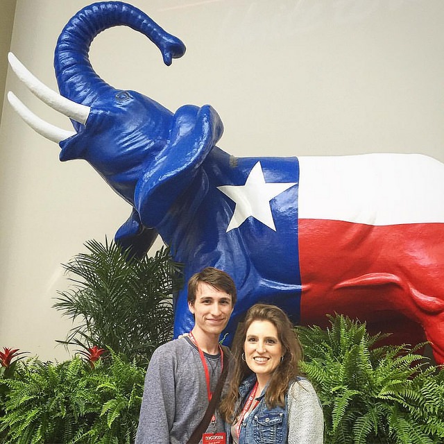 Delegates at the GOP Texas State Convention via @sprittibee