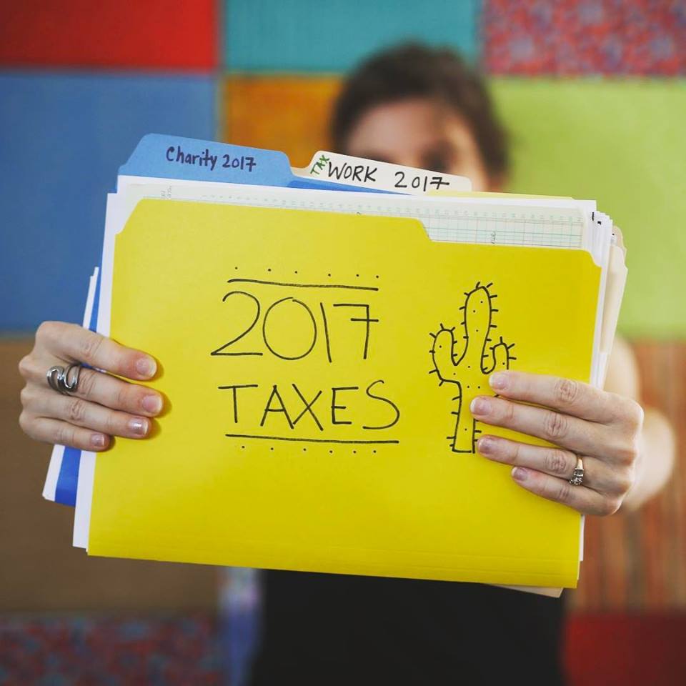 Taxes 2017 @sprittibee